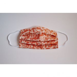 Foto Nase-Mund-Maske 604 PRO-TEX orange weiss