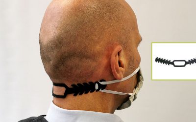 Neues Produkt im Online-Shop – Maskenbandhalter